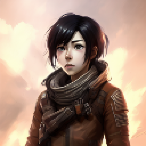 mikasa from attack on titan