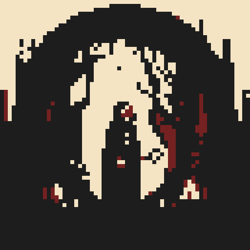 lich, Adventure Time, pixel art, sRGB, floating cloak, decaying body, staff with a skull topper, dark and spooky forest, haunting shadows, vibrant color palette, jagged edges, retro video game vibes, magical spells, ethereal atmosphere