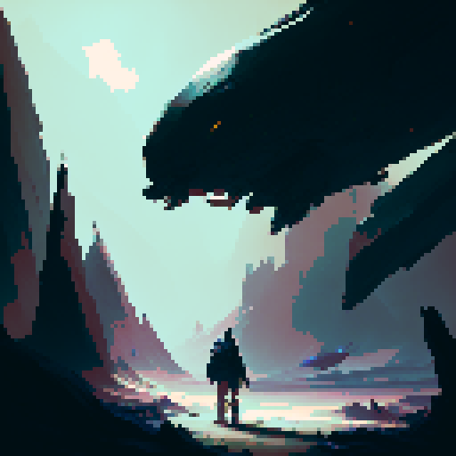 Lone warrior on a dark battlefield. Sorrow, rain. Fantasy rpg. Dark colors. Medieval.