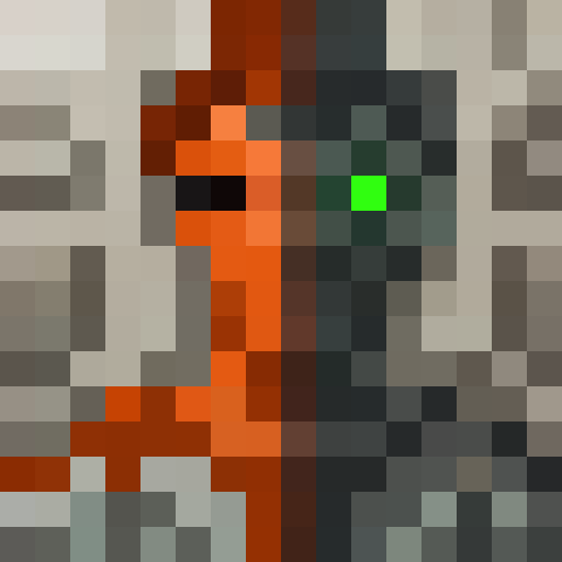 16x16 dark dagger with no background