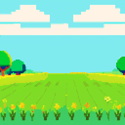 Field of grass background