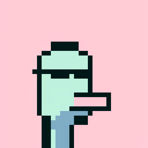 Saudi robot bedouin, 32x32 pixel art, portrait close up, muted colors, simple patterns, bedouin clothing