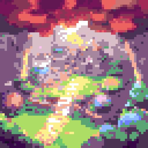 Pokemon, Chrono Trigger, vibrant colors, detailed sprite, ocean, lighthouse, retro charm, pixelated characters, whimsical creatures, magical abilities, epic adventures, nostalgic journey, sRGB, pixel art, background, landscape