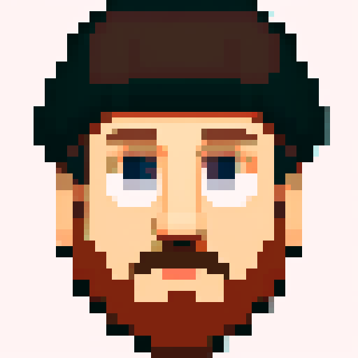 portrait of a rugged man