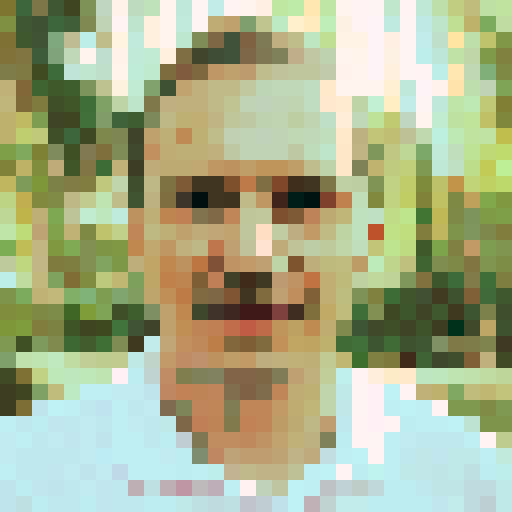 A 8 bit pixel art style