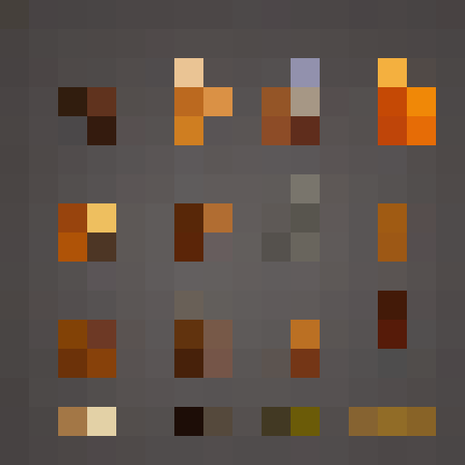 RPG Items icons, in the style of minecraft
