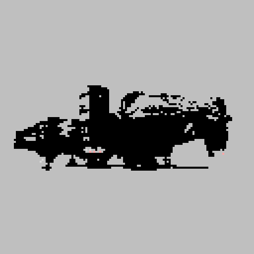 pixel art spaceship