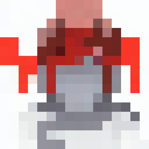 pokemon gloom, monochrome, 16x16, game icon, pixel art, close up, facing right, white foreground, black background
