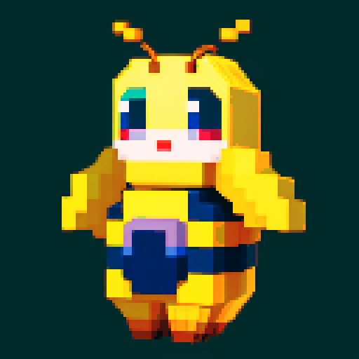 antropomorphic bee character