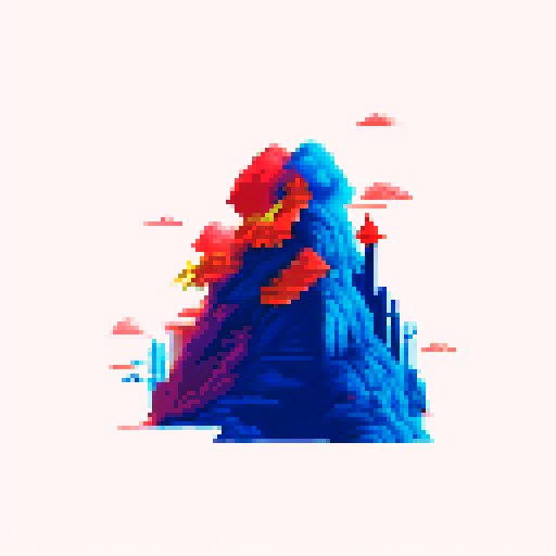 Vibrant and bold, a fiery phoenix rises from the pixelated sRGB colors of a digital landscape, with a sleek and modern background that perfectly accentuates the logo's dynamic and eye-catching design