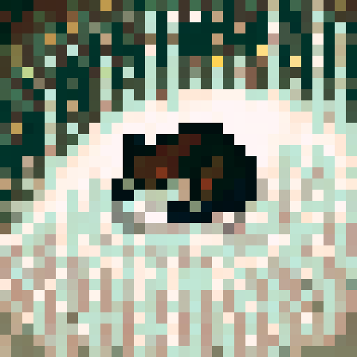 cat, curled up, sleeping, sprite sheet, breathing animation, game icon, 32x32 pixel art, sRGB, skill art, close up, portrait