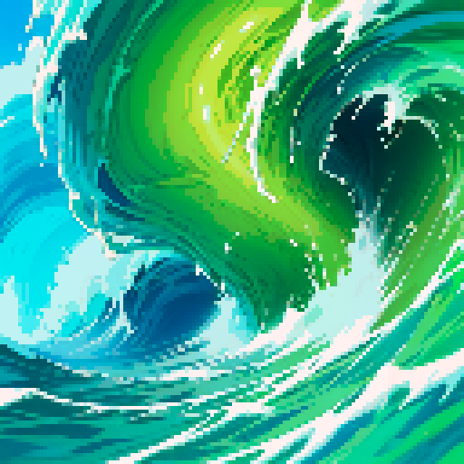 wave of slime, big wave of ooze, wave of goo