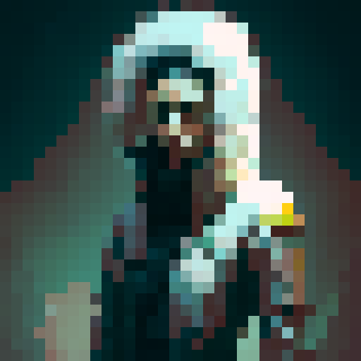 Character, dark hair, dark cloak, stalker