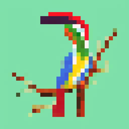 toucan on a branch