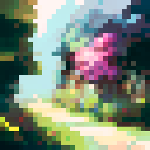 Color code 836EF9 themed forest