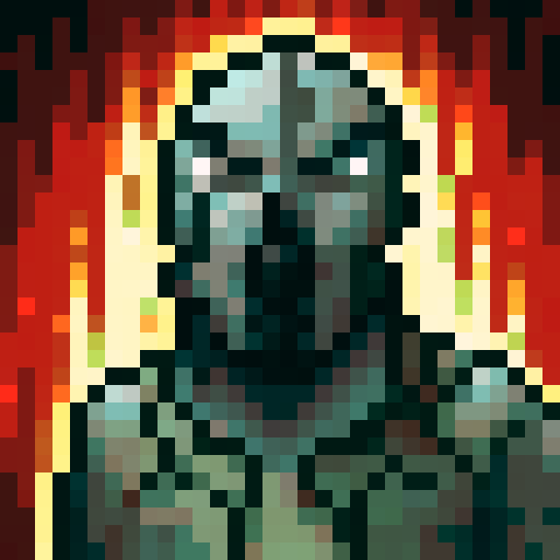 "Create a skillful close-up portrait of dirt texture with a game icon style using 32x32 pixel art and sRGB color palette, featuring a rugged, gritty appearance with coarse particles and earthy tones."