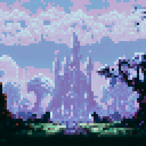 dark graveyard, moonlight, eerie tombstones, gnarled trees, silhouettes of haunting figures, misty atmosphere, glowing eyes, ethereal glow, pixelated gravestones, atmospheric sRGB color palette, detailed pixel art, hauntingly beautiful landscape