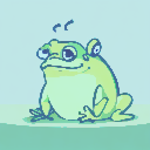 In the cozy ambiance of a dimly lit room, a small, jovial frog perches comfortably upon a plush couch chair, its diminutive size emphasized by the vastness of the furniture. The flickering flames of a nearby fireplace cast a warm glow, enveloping the space in a soft, golden light, creating an atmosphere of comfort and relaxation. With a mug clasped delicately between its tiny webbed fingers, the contented frog takes a sip of steaming coffee, its expression reflecting pure bliss.