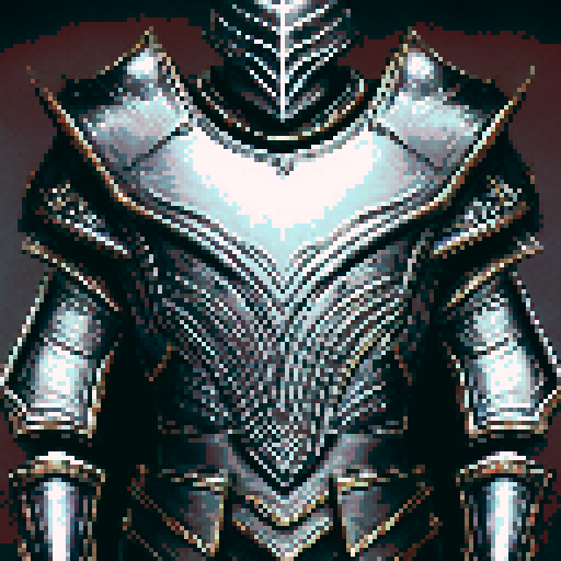 Hulking, metallic plates adorned with intricate, glowing runes cover the warlock's figure, the armor appearing both ancient and futuristic, a formidable game asset