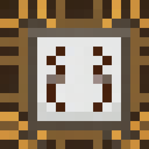 brown, twisted, textured rope with frayed ends with a blank background, pixelated in Minecraft's signature 16x16 game icon style