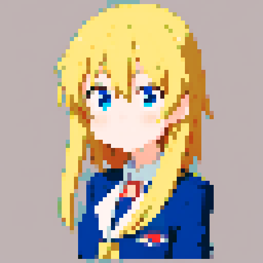 cute girl, combat uniform, anime style