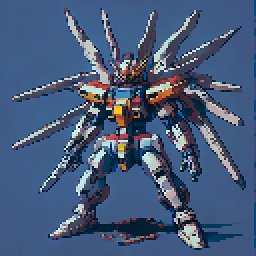 Police, gundam, mecha