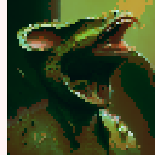 vicious Venus fly trap with teeth