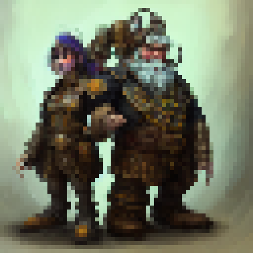 Dwarves and steam punk arena