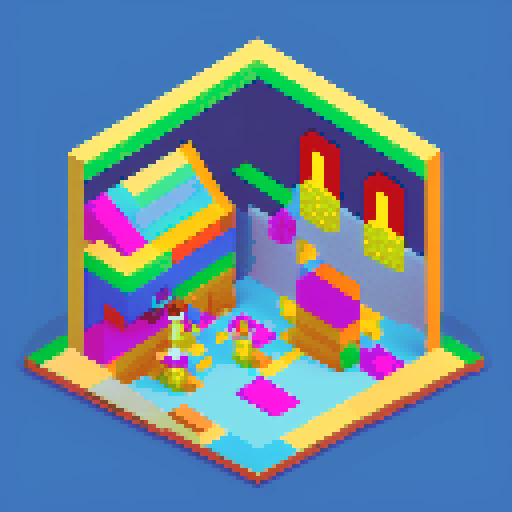 "Pixelated shoes of all colors and styles march across the screen on a website designed in retro, 8-bit style."