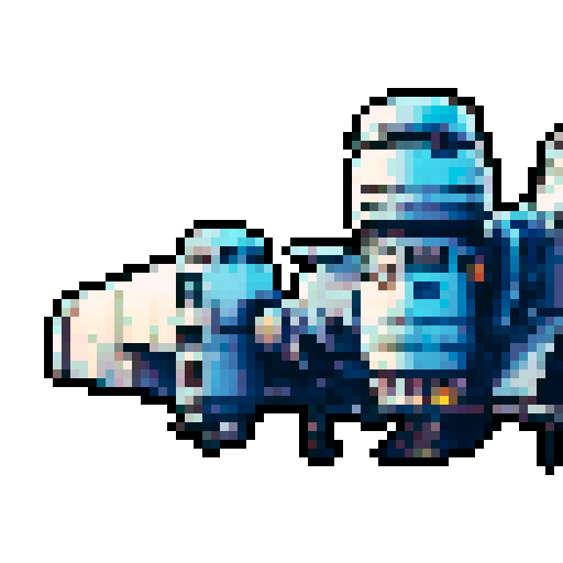 pixel art spaceship