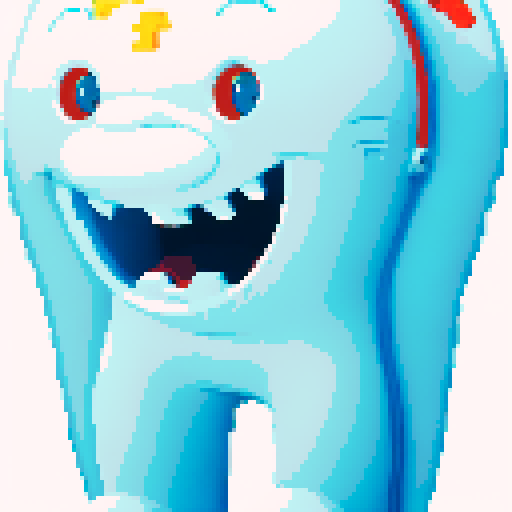 Cartoonish mascots in various playful poses and emotions, with intricate pixel art details and a vibrant sRGB color scheme, set against a whimsical background of plane white