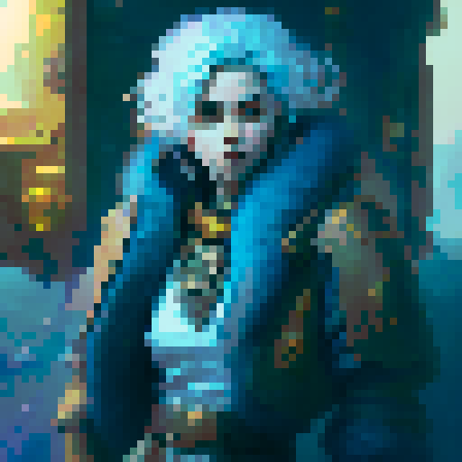 Create a character sprite as if for an SNES game line secret of mana or secret of evermore based on the provided image