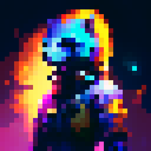 the word "Beta", vibrant sRGB colors, bold black outline, close-up, 32x32 pixel art, badge style, game icon
