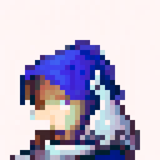 Fire emblem character, intense expression, wielding a sword, intricate armor details, 32x32 pixel art, sRGB, game icon, skill art, close up, portrait