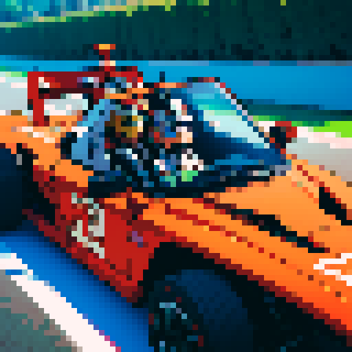 Formula 1 anime driver