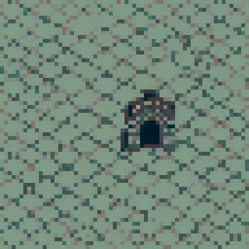 Isometric castle tile