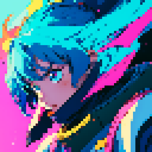 Space pilot flying ship. Vibrant. 80s Anime style 