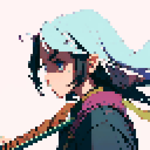 four characters that are all the same style, orientation, and size, but each have their own unique variations