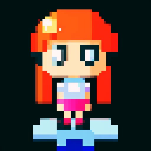 Young girl; full body shot