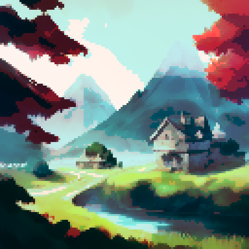 A dark, swampy landscape