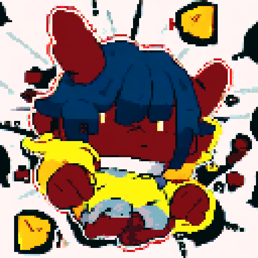 A mascot that is an over-ripe banana who is very strong and jacked. The banana is wearing a shirt that says “Ripe”.