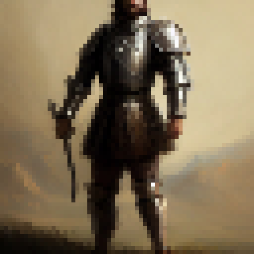 A noble knight from the Arthurian era