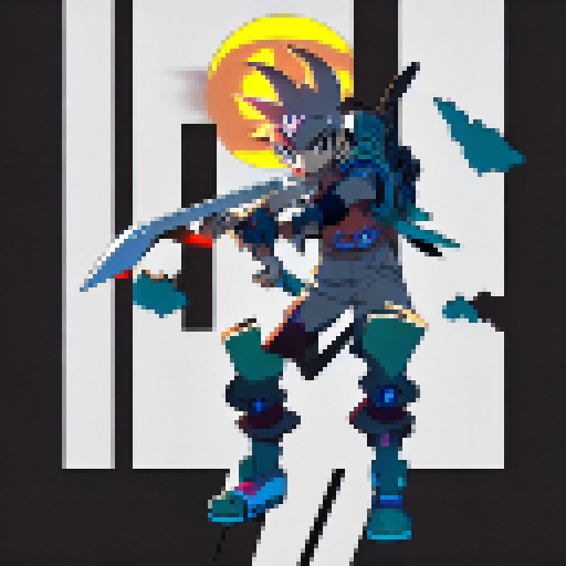 

the red sun is setting behind a man standing with his sword in the middle of a vast field, in the style of movie poster, dark indigo and turquoise, witchcore, meticulous design, 32k uhd, functionality emphasis
