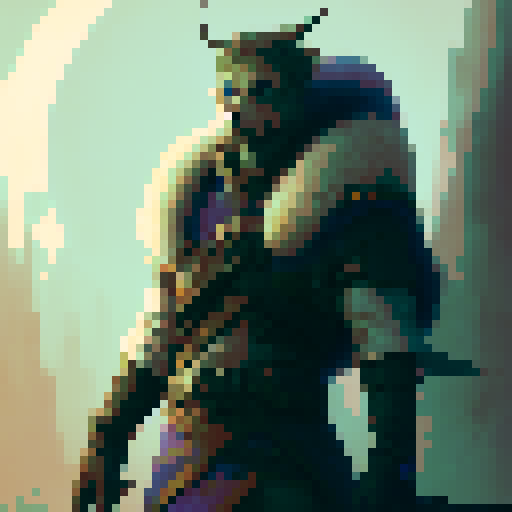 A Viking archer unit, displayed from the top down. Use a similar style as the fire emblem games. Use blue colors on some of the clothing or on the bow itself.