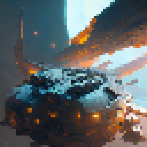 pop art, blue sky, traditional house