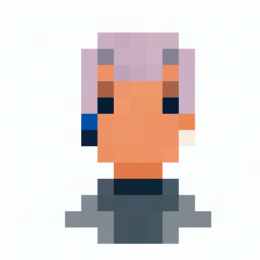 Chibi boy with Korean hairstyle and rosy cheeks, wearing big headphones and a huge puffy jacket, looking from a first person point of view in high detail.