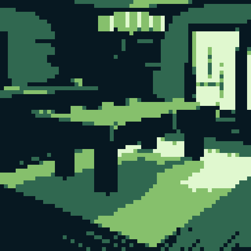 old Pool table, no background.