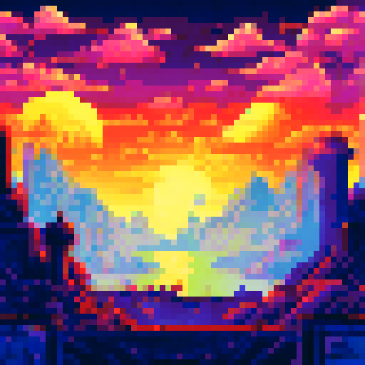 dark pixel space ship scifi border