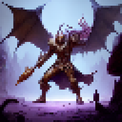 "Create an epic scene of a heroic Mario, equipped with a magical wand and wearing a chainmail armor, charging towards a horde of goblin-like creatures with their axes and shields, in a lush and vibrant forest with towering mushrooms and glowing crystals, all in the style of a classic Fantasy RPG game."