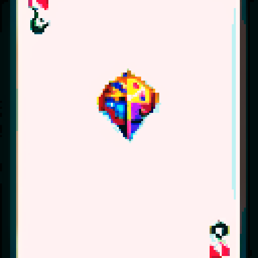 Make the accent yellow and create a topaz in the center of the card